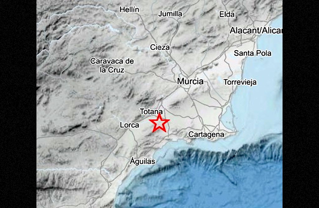 El suelo tiembla en Totana